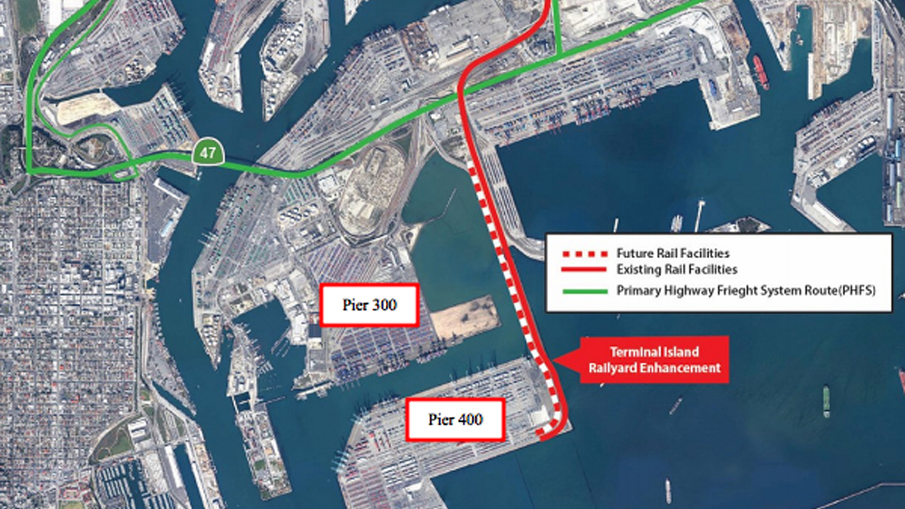Pier 400 Corridor Storage Tracks Expansion Los Angeles, CA Summit
